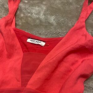 Naf Naf Peach Dress